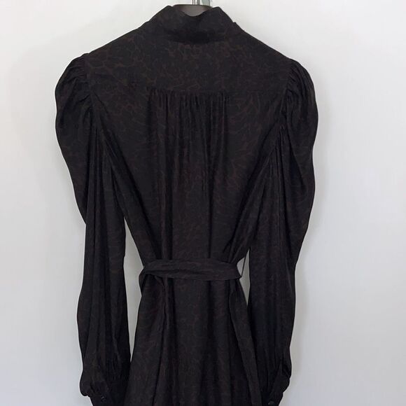 FRAME DRESS"GILLIAN" SILK BUTTON DOWN MINI NEW WITH TAGS, SZ SP - Picture 6 of 6